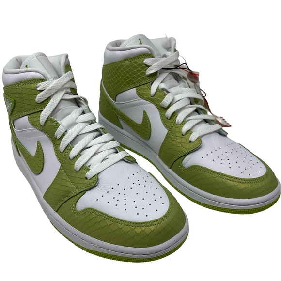 Flight Club Authenticated NIB Jordan 1 Mid Python Skin - Picture 3 of 8